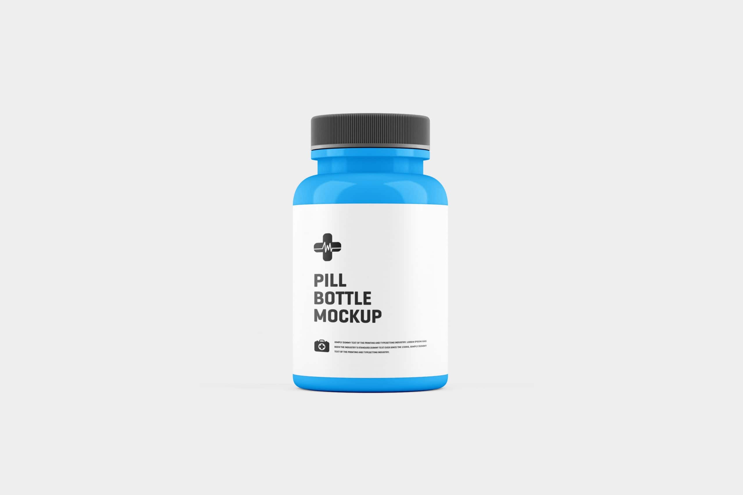 Download Pill Bottle Packaging Mockup - ToaSin Studio | Free ...